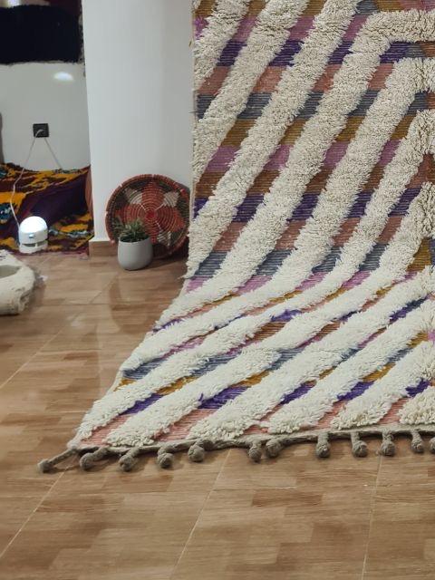 White Rahzim Marokkaans handgemaakt tapijt-966.jpg